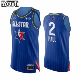 Barn Oklahoma City Thunder Tröja Chris Paul 2 All-Star Jordan Brand Kobe Forever Blå Swingman